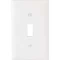 Pass & Seymour Wht 1G 1Tog Wall Plate TP1WCC100